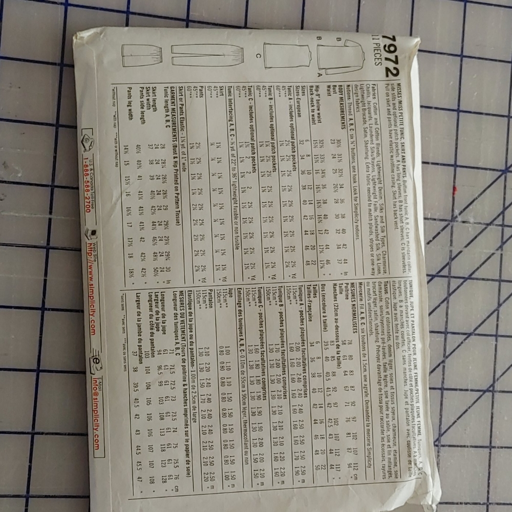 Sewing Pattern - Picture 2 of 2